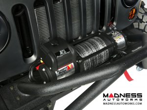 Jeep Wrangler JK Spartacus Heavy Duty 12,500 lb. Winch w/ Steel Cable